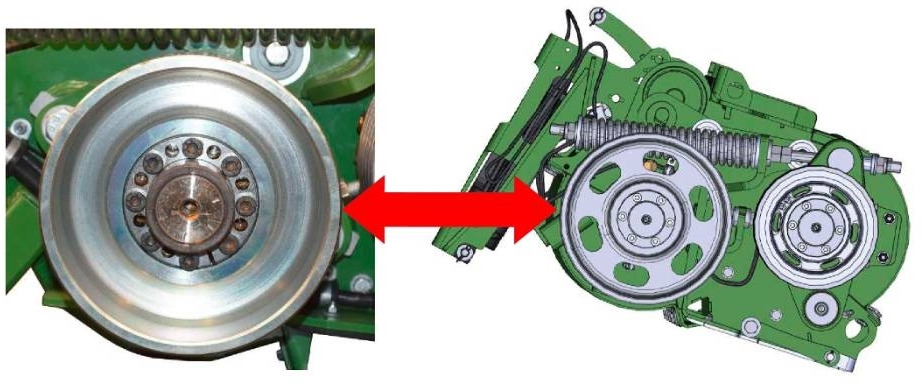 Krone Big X / V-BELT PULLEY - Gearbox untuk Peralatan pertanian: gambar 4 Krone Big X / V-BELT PULLEY - Gearbox untuk Peralatan pertanian: gambar 4