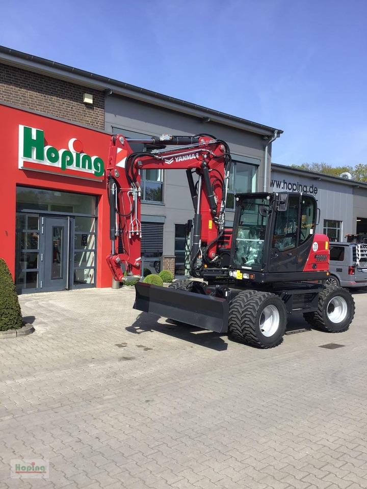 Yanmar B110W - Ekskavator roda: gambar 1 Yanmar B110W - Ekskavator roda: gambar 1