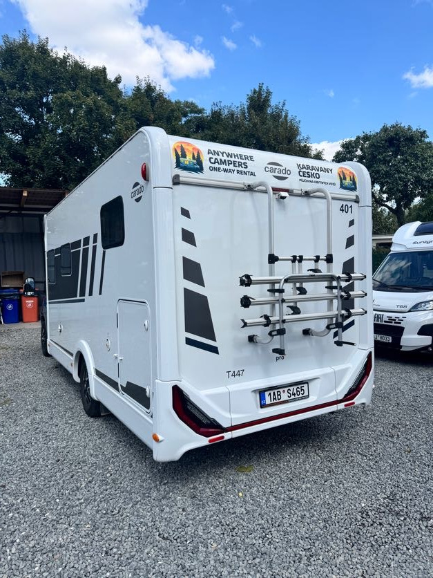CARADO T447 PRO+ , camera, radio, awning, bike holder, LPG, ALU - Mobil rumah semi-terintegrasi: gambar 3 CARADO T447 PRO+ , camera, radio, awning, bike holder, LPG, ALU - Mobil rumah semi-terintegrasi: gambar 3