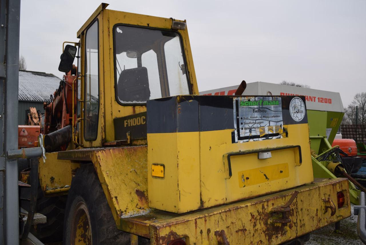 Faun F1100C-B - Wheel loader: gambar 4 Faun F1100C-B - Wheel loader: gambar 4