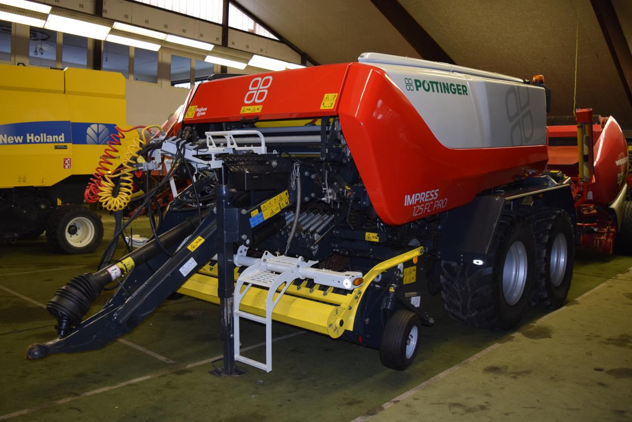 Pöttinger Impress 125 FC Pro *Press-Wickelkombinationen* - Baler bulat: gambar 3 Pöttinger Impress 125 FC Pro *Press-Wickelkombinationen* - Baler bulat: gambar 3