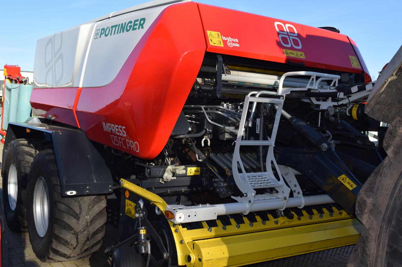 Pöttinger Impress 125 FC Pro *Press-Wickelkombinationen* - Baler bulat: gambar 3 Pöttinger Impress 125 FC Pro *Press-Wickelkombinationen* - Baler bulat: gambar 3