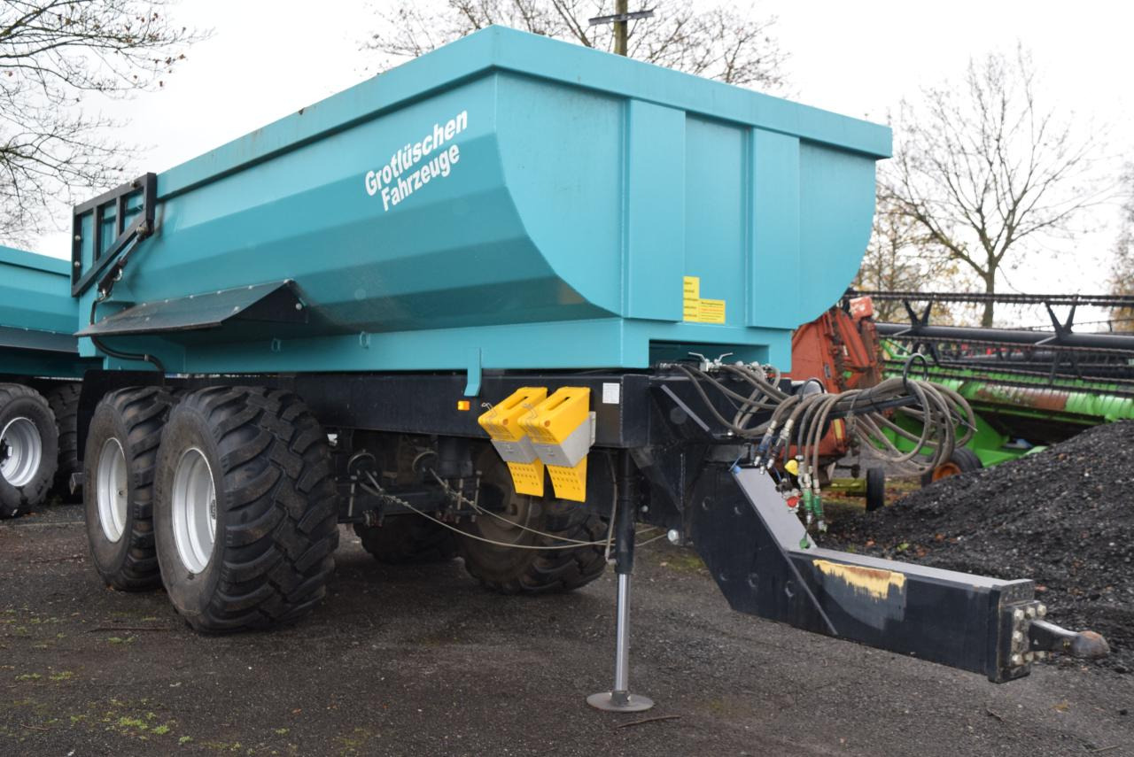 Tempat sampah Sonstige / Other Muldenkipper/Rundmulde/Schwerlastkipper Grotlüschen: gambar 1