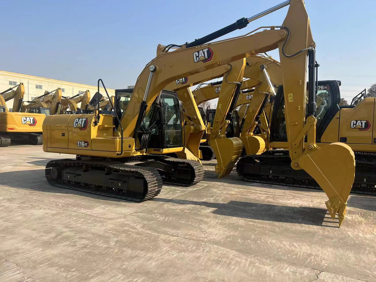 CATERPILLAR 316GC - Ekskavator perayap: gambar 4 CATERPILLAR 316GC - Ekskavator perayap: gambar 4