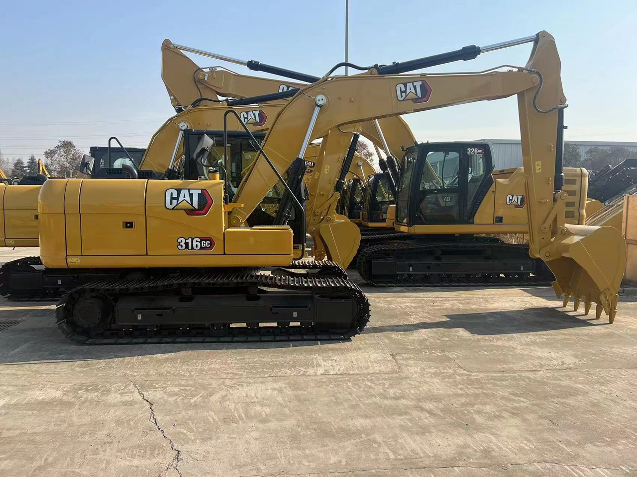 CATERPILLAR 316GC - Ekskavator perayap: gambar 3 CATERPILLAR 316GC - Ekskavator perayap: gambar 3