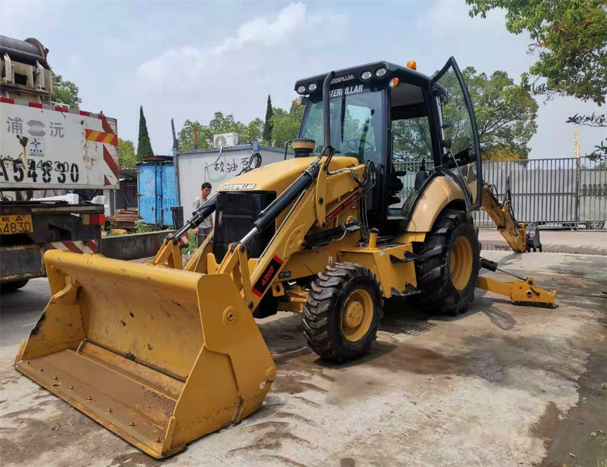 Caterpillar 420F Telescopic Long Reach Arm - Backhoe loader: gambar 5 Caterpillar 420F Telescopic Long Reach Arm - Backhoe loader: gambar 5