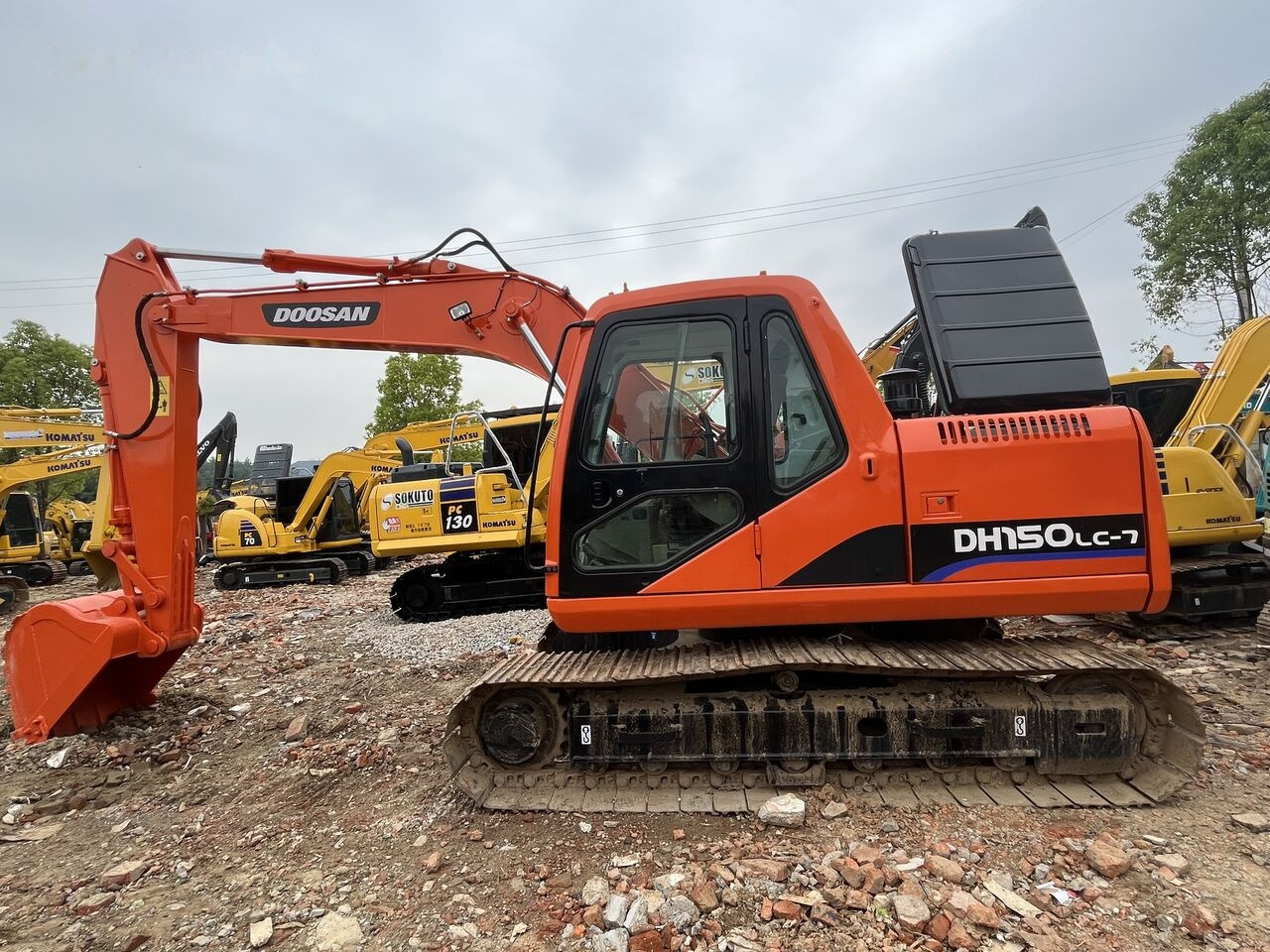 Doosan DH150LC-7 - Ekskavator perayap: gambar 3 Doosan DH150LC-7 - Ekskavator perayap: gambar 3