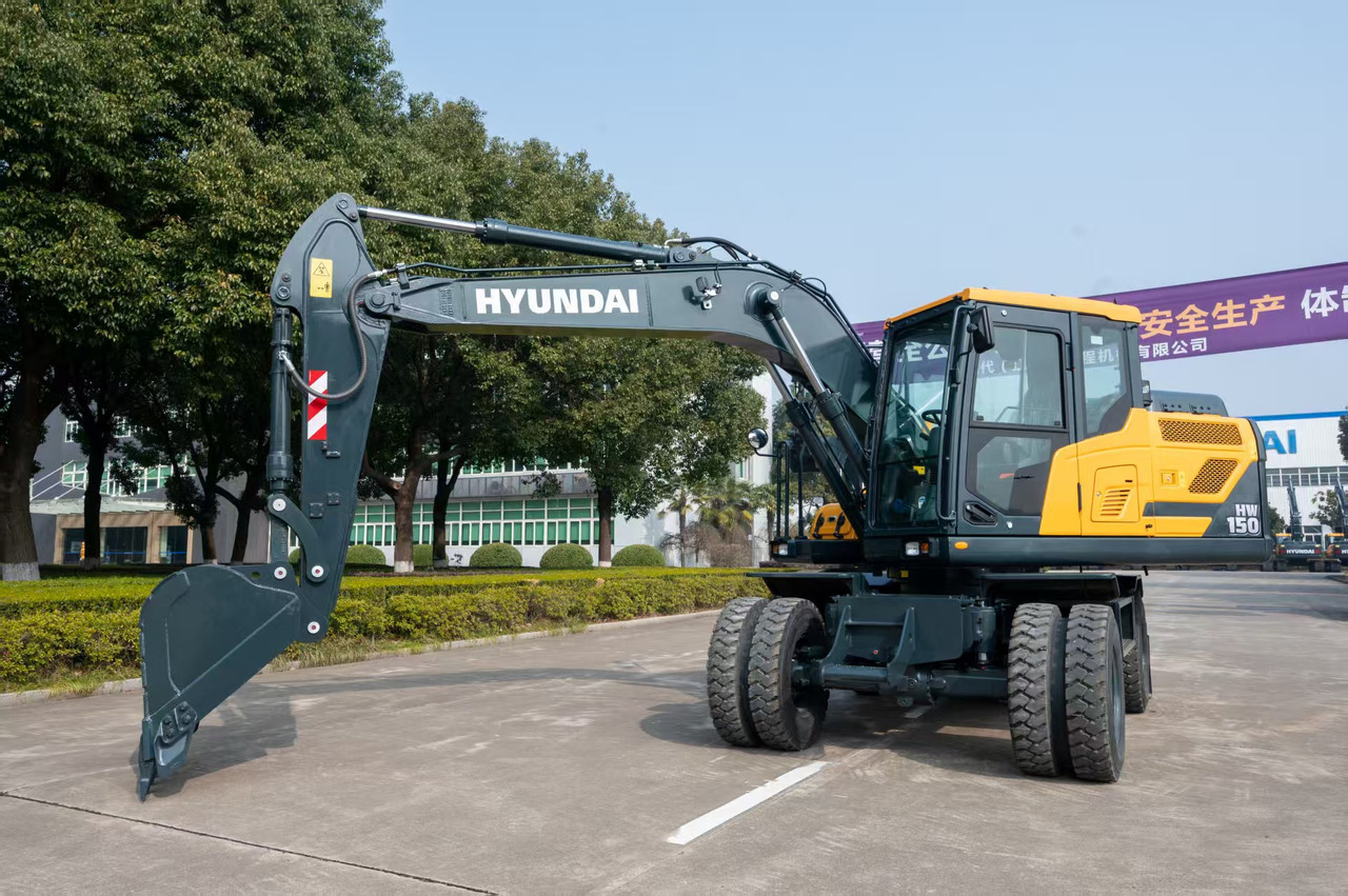 HYUNDAI HW150 - Ekskavator roda: gambar 3 HYUNDAI HW150 - Ekskavator roda: gambar 3