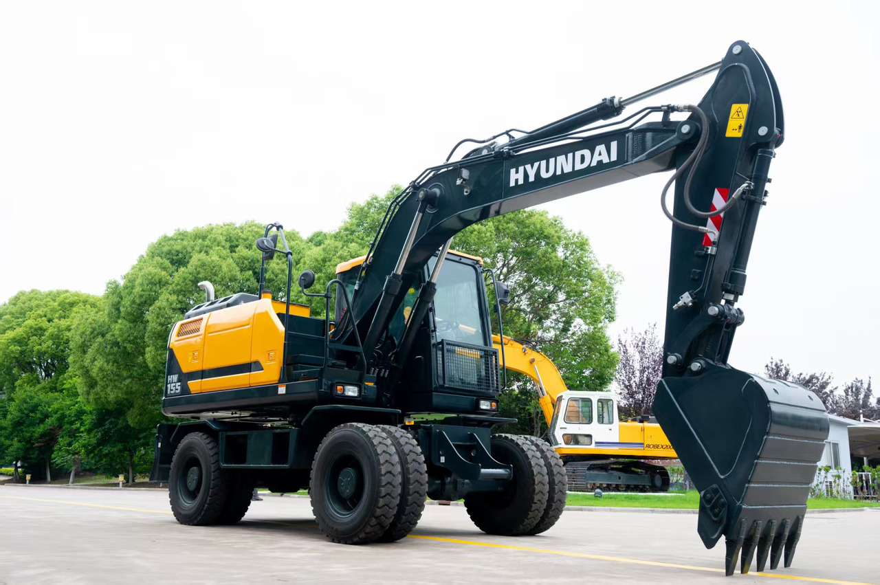 HYUNDAI HW155 - Ekskavator roda: gambar 5 HYUNDAI HW155 - Ekskavator roda: gambar 5