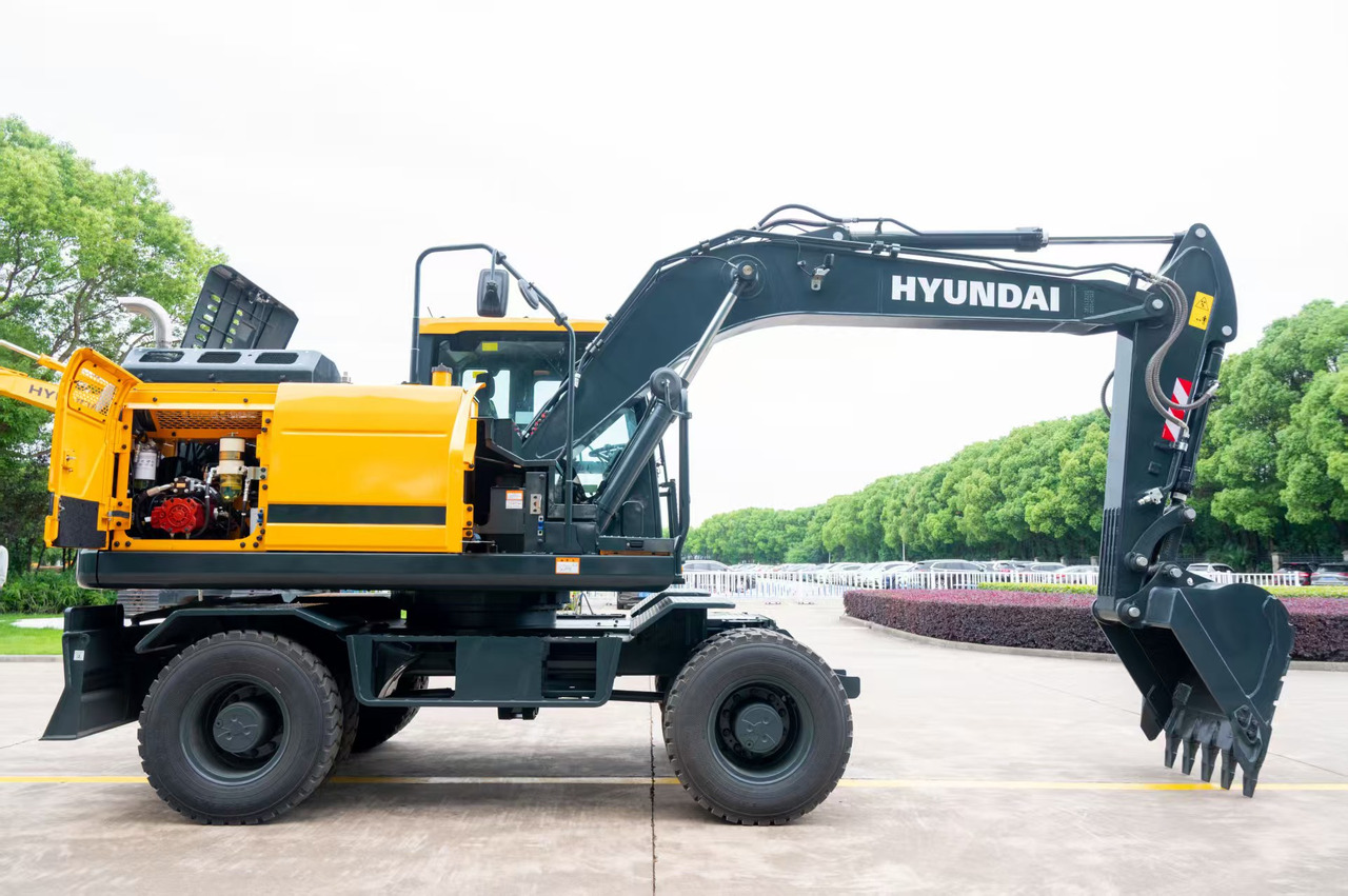 Ekskavator roda baru HYUNDAI HW155: gambar 8