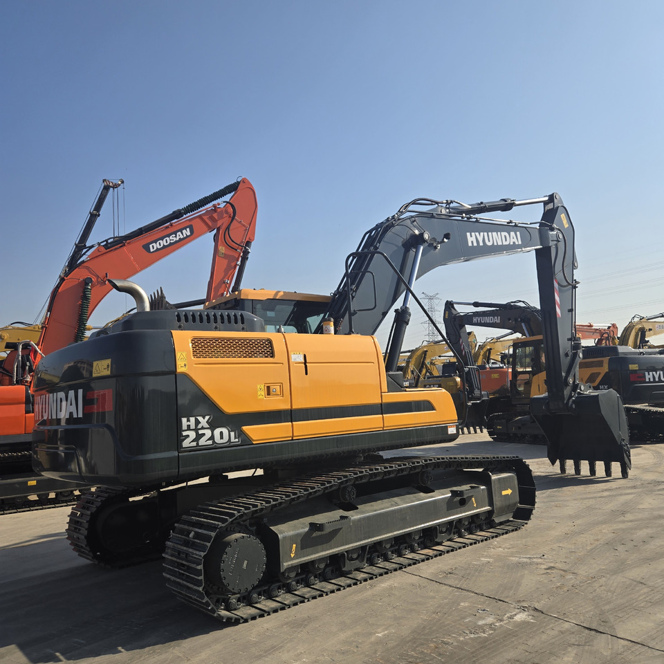 HYUNDAI HX220L - Ekskavator perayap: gambar 4 HYUNDAI HX220L - Ekskavator perayap: gambar 4