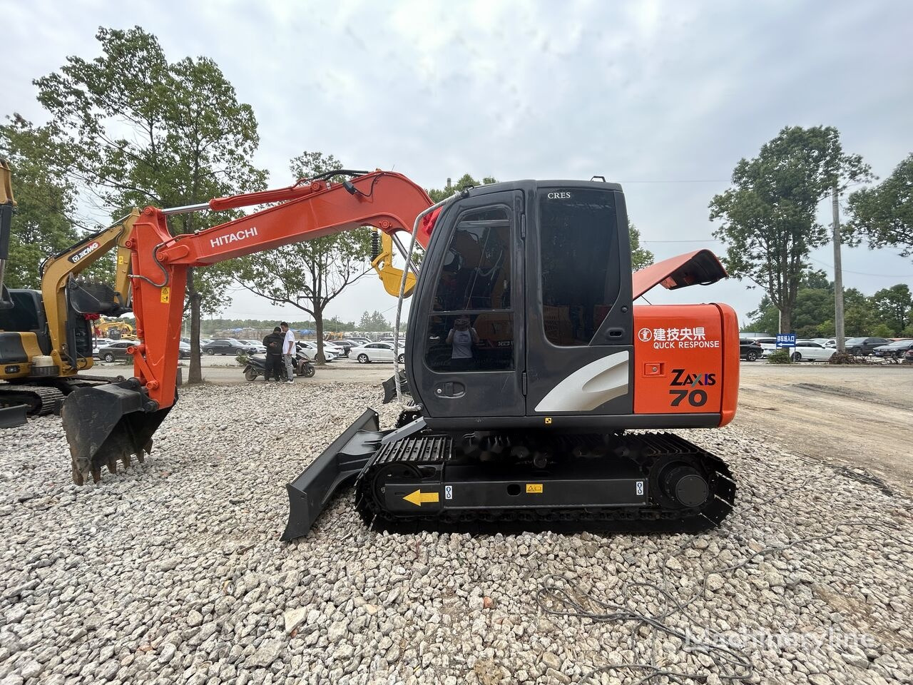 Hitachi ZX70 - Ekskavator perayap: gambar 1 Hitachi ZX70 - Ekskavator perayap: gambar 1