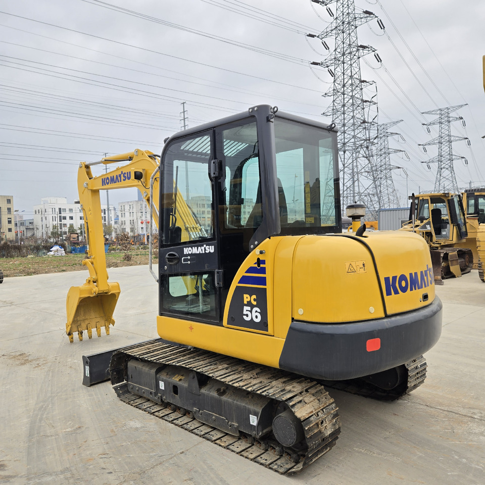 KOMATSU PC56 - Ekskavator mini: gambar 2 KOMATSU PC56 - Ekskavator mini: gambar 2