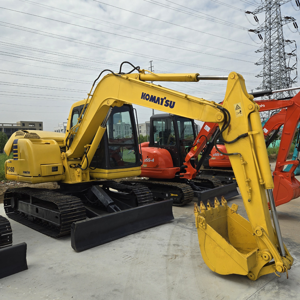 KOMATSU PC60 - Ekskavator mini: gambar 5 KOMATSU PC60 - Ekskavator mini: gambar 5