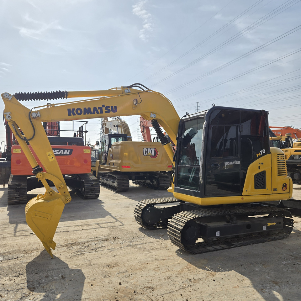 KOMATSU PC70-8 - Ekskavator mini: gambar 3 KOMATSU PC70-8 - Ekskavator mini: gambar 3