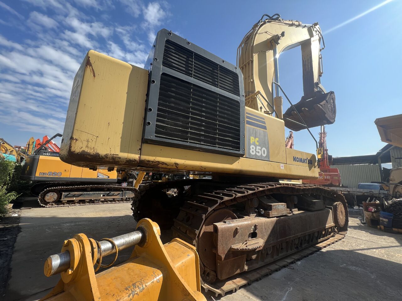 KOMATSU PC850 - Ekskavator perayap: gambar 4 KOMATSU PC850 - Ekskavator perayap: gambar 4