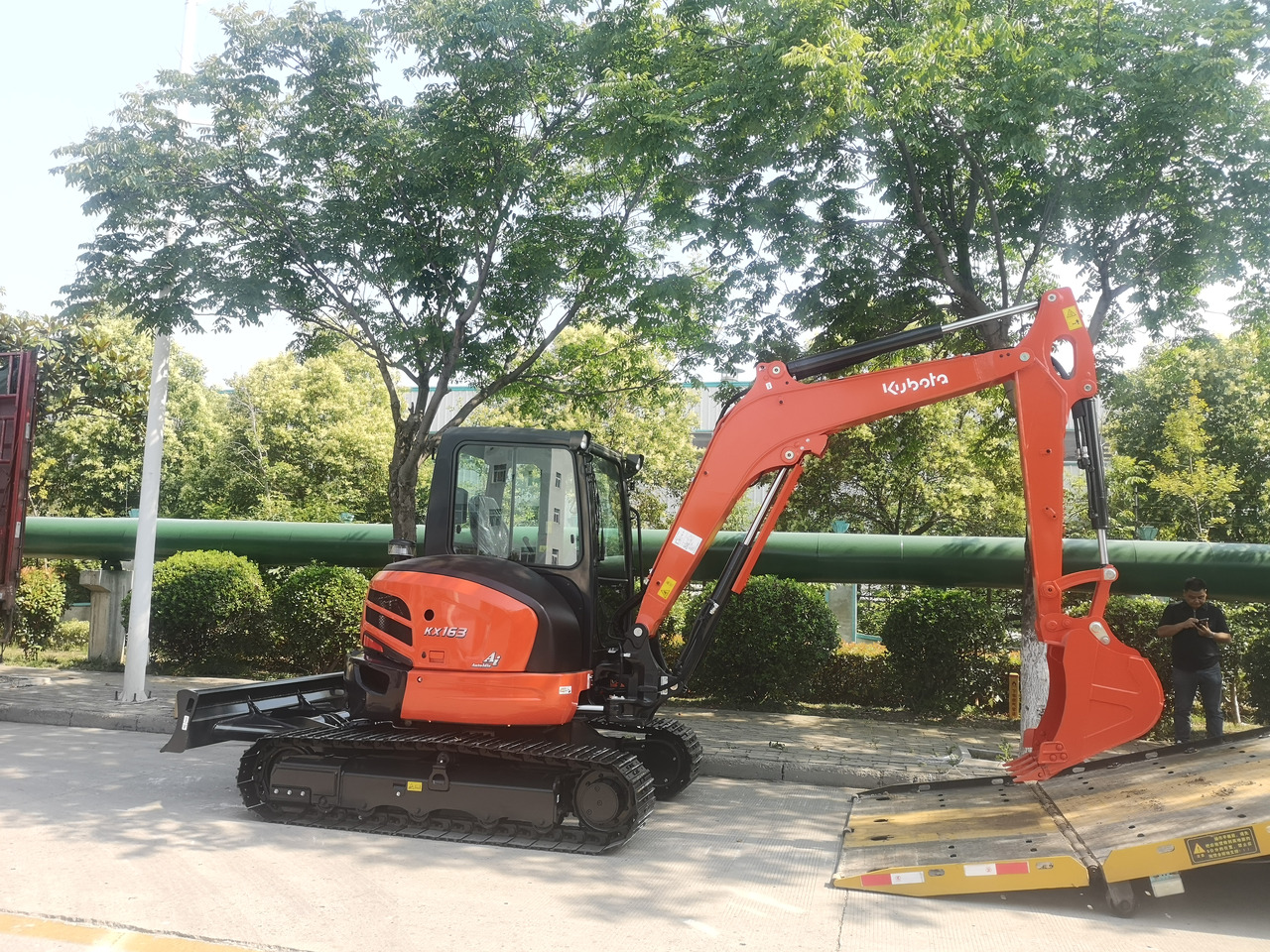 KUBOTA KX163-5 - Ekskavator mini: gambar 2 KUBOTA KX163-5 - Ekskavator mini: gambar 2