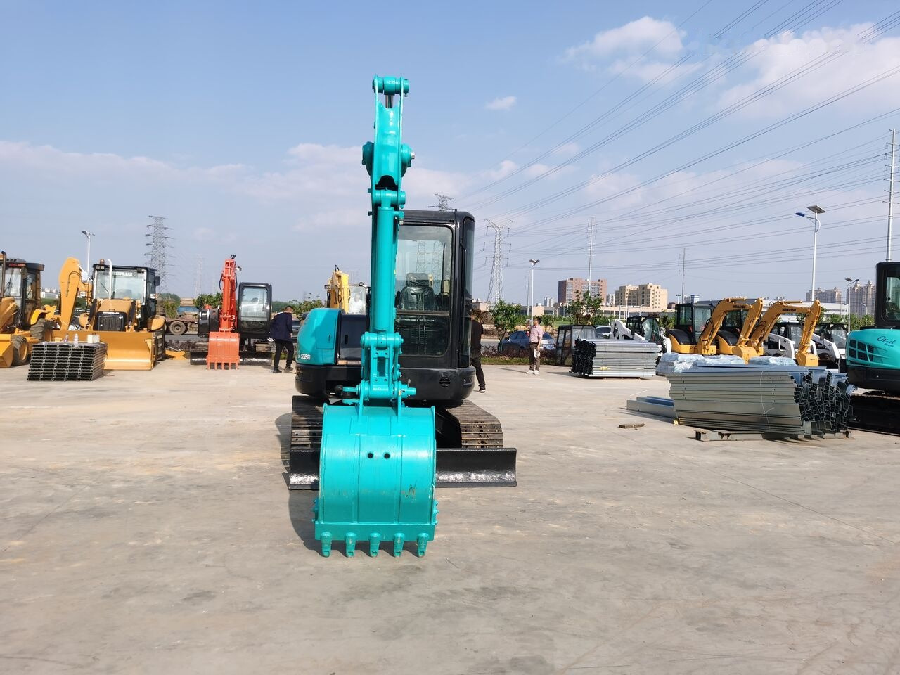 Kobelco SK55SR - Ekskavator mini: gambar 3 Kobelco SK55SR - Ekskavator mini: gambar 3