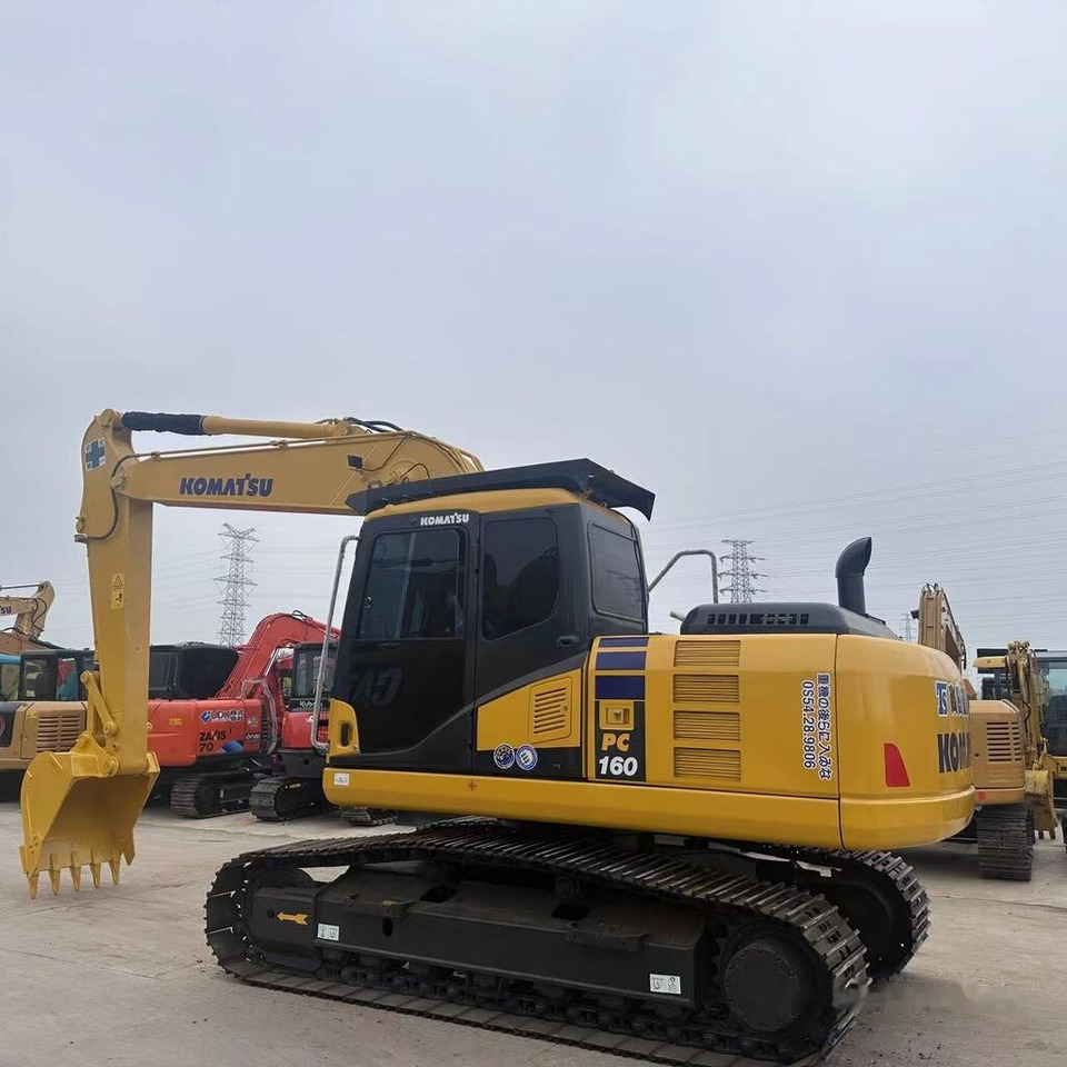 Komatsu PC160 - Ekskavator perayap: gambar 3 Komatsu PC160 - Ekskavator perayap: gambar 3