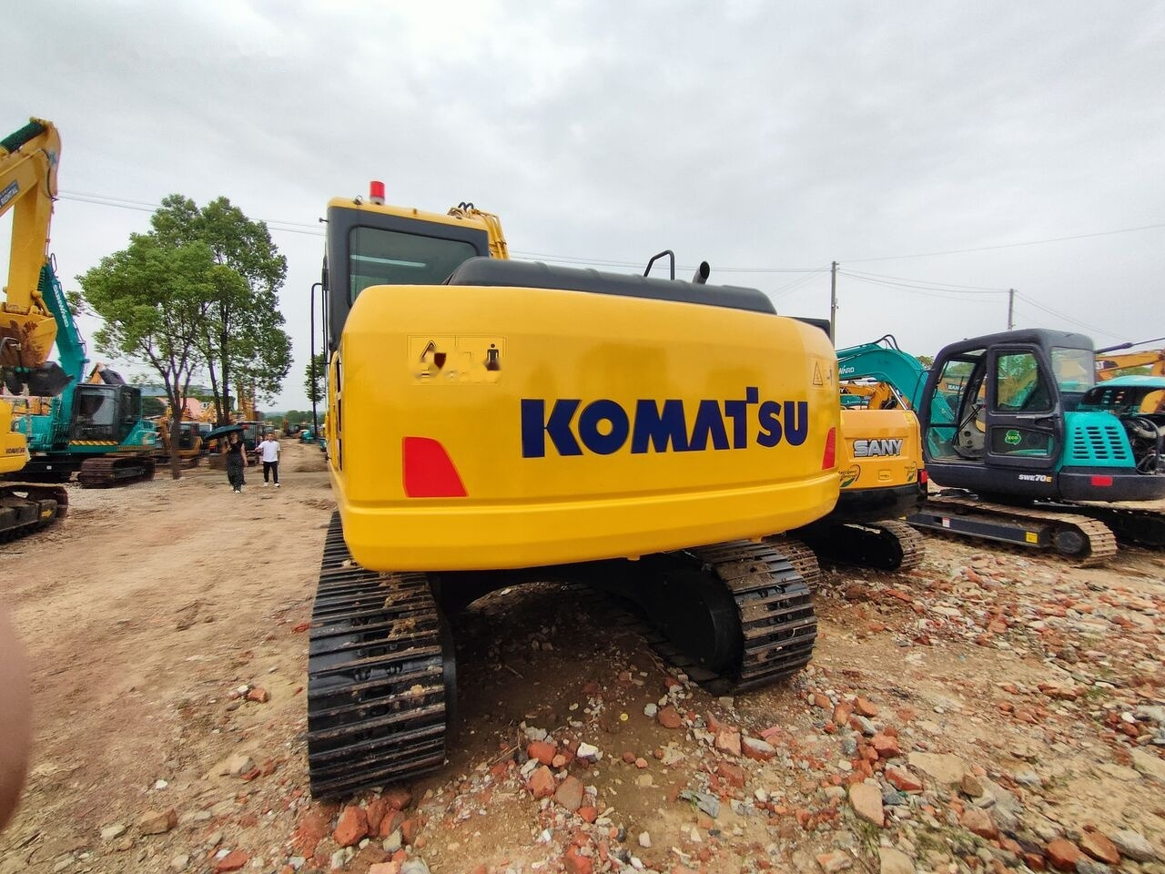 Komatsu PC160LC-7 - Ekskavator perayap: gambar 5 Komatsu PC160LC-7 - Ekskavator perayap: gambar 5