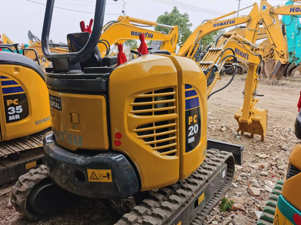 Komatsu PC20MR - Ekskavator mini: gambar 5 Komatsu PC20MR - Ekskavator mini: gambar 5