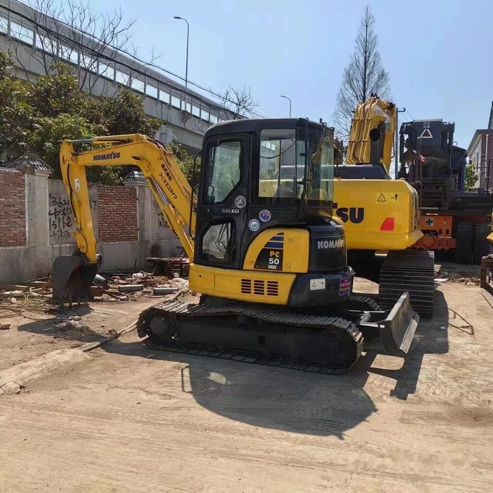 Komatsu PC50MR-2 - Ekskavator mini: gambar 1 Komatsu PC50MR-2 - Ekskavator mini: gambar 1