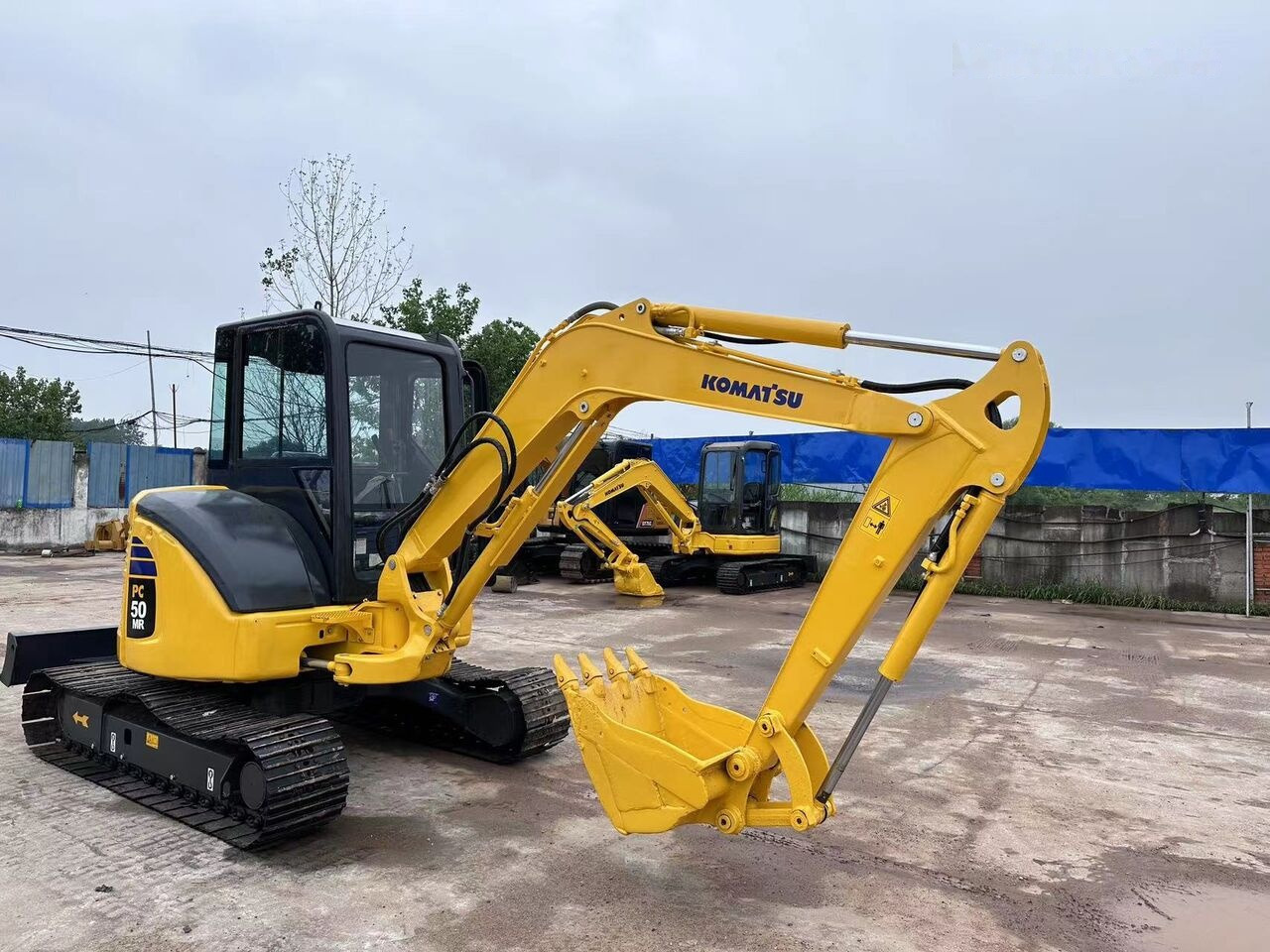 Komatsu PC50MR - Ekskavator perayap: gambar 3 Komatsu PC50MR - Ekskavator perayap: gambar 3