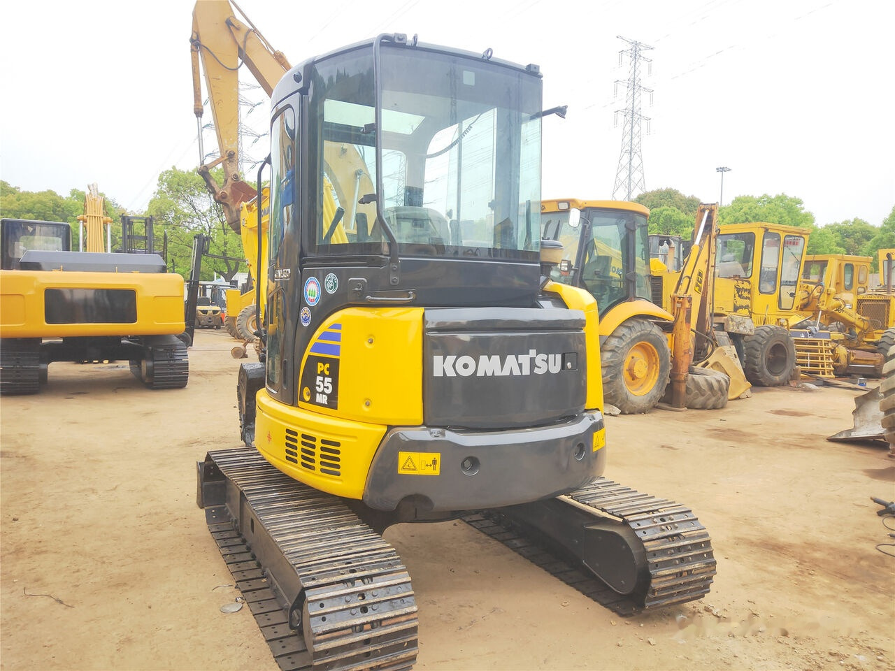 Komatsu PC55 - Ekskavator mini: gambar 1 Komatsu PC55 - Ekskavator mini: gambar 1