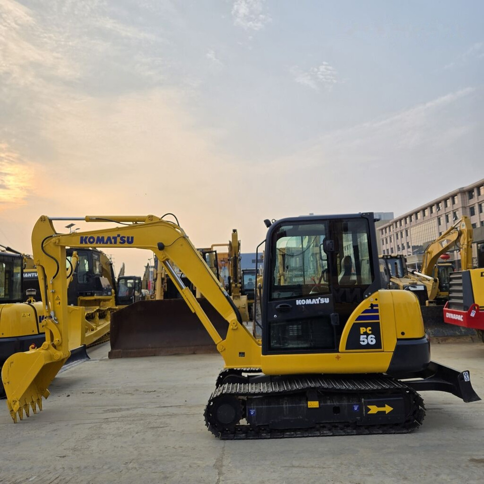 Komatsu PC56 - Ekskavator mini: gambar 4 Komatsu PC56 - Ekskavator mini: gambar 4