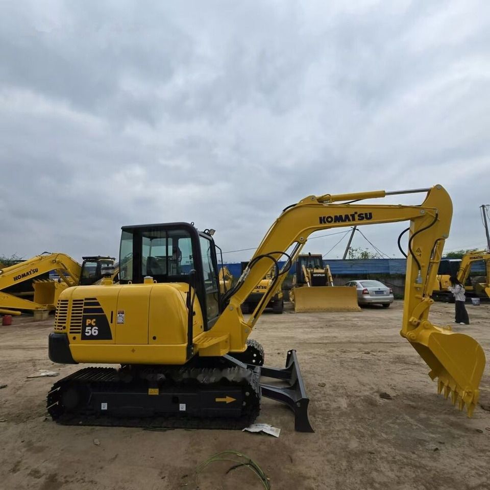 Komatsu PC56 - Ekskavator mini: gambar 4 Komatsu PC56 - Ekskavator mini: gambar 4