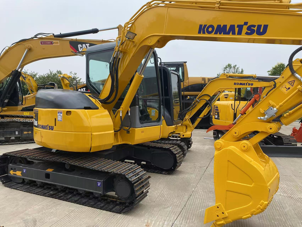 Komatsu PC78US - Ekskavator mini: gambar 3 Komatsu PC78US - Ekskavator mini: gambar 3