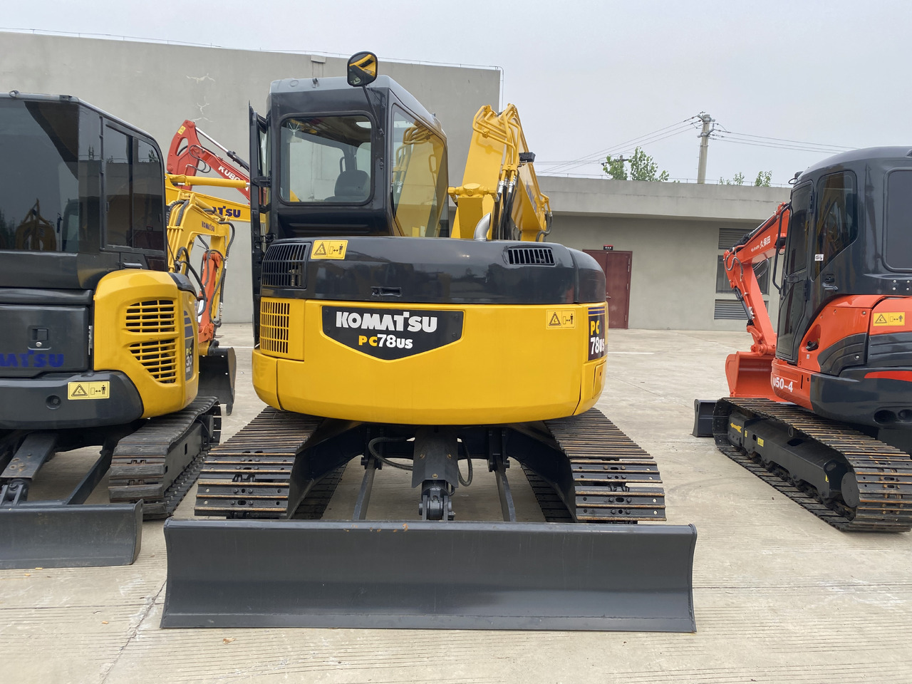 Komatsu PC78US - Ekskavator mini: gambar 3 Komatsu PC78US - Ekskavator mini: gambar 3