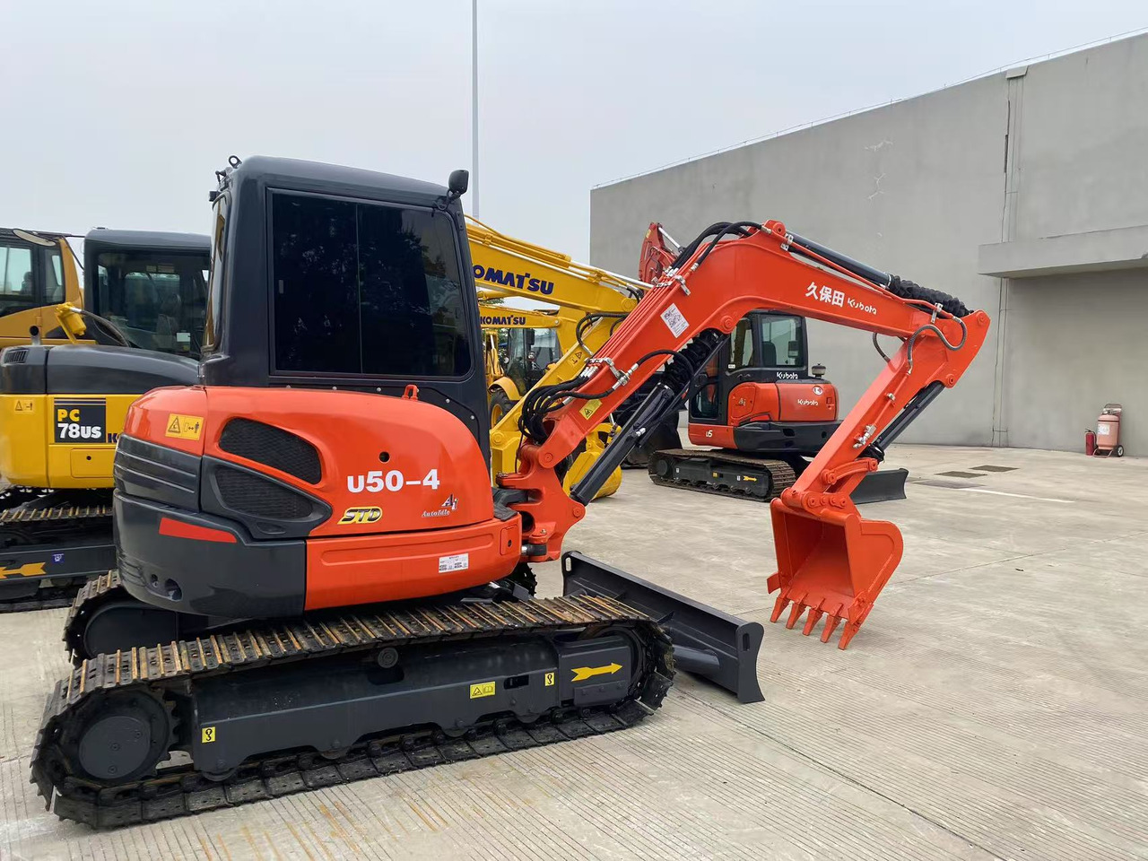 Ekskavator mini Kubota U50-4: gambar 6
