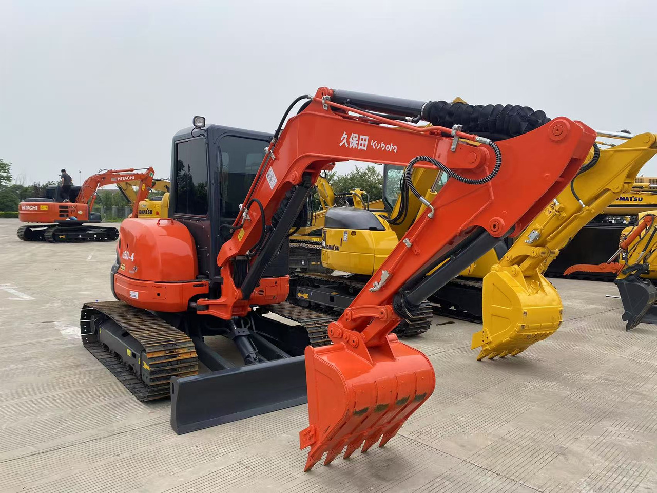 Ekskavator mini Kubota U50-4: gambar 7