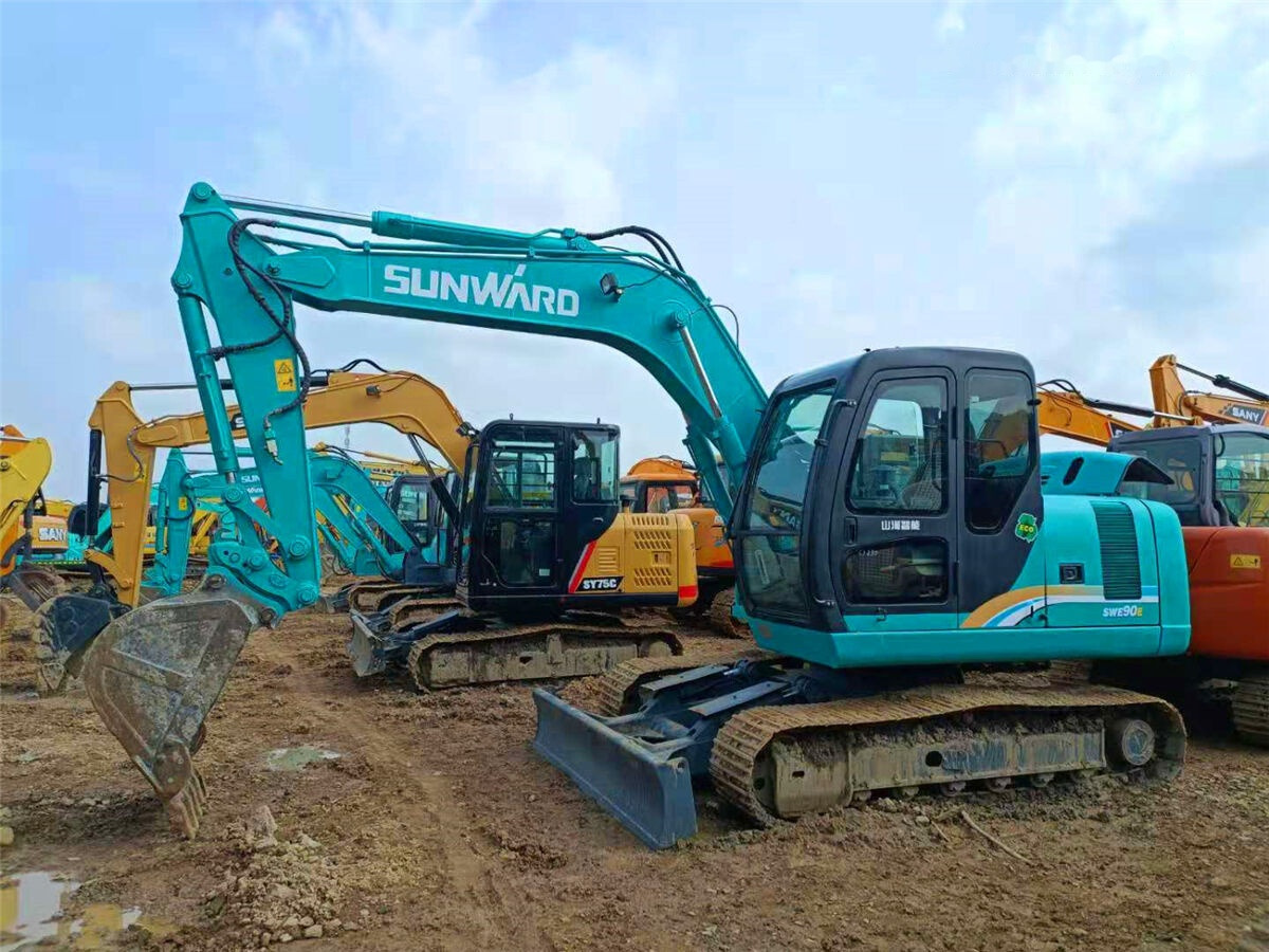Sunward SWE90 - Ekskavator perayap: gambar 1 Sunward SWE90 - Ekskavator perayap: gambar 1