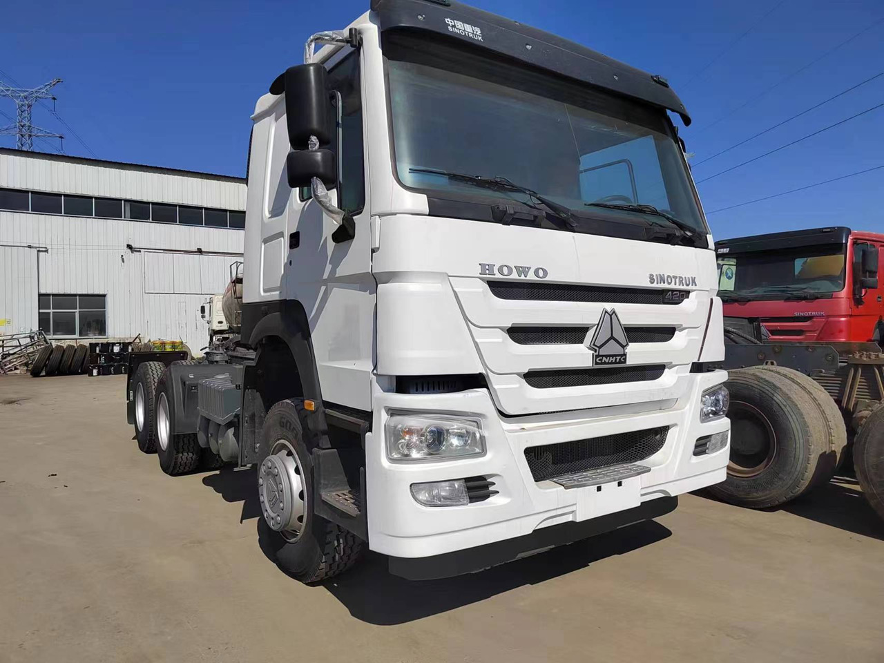 SINOTRUK HOWO trailer ead - Tractor head: gambar 4 SINOTRUK HOWO trailer ead - Tractor head: gambar 4