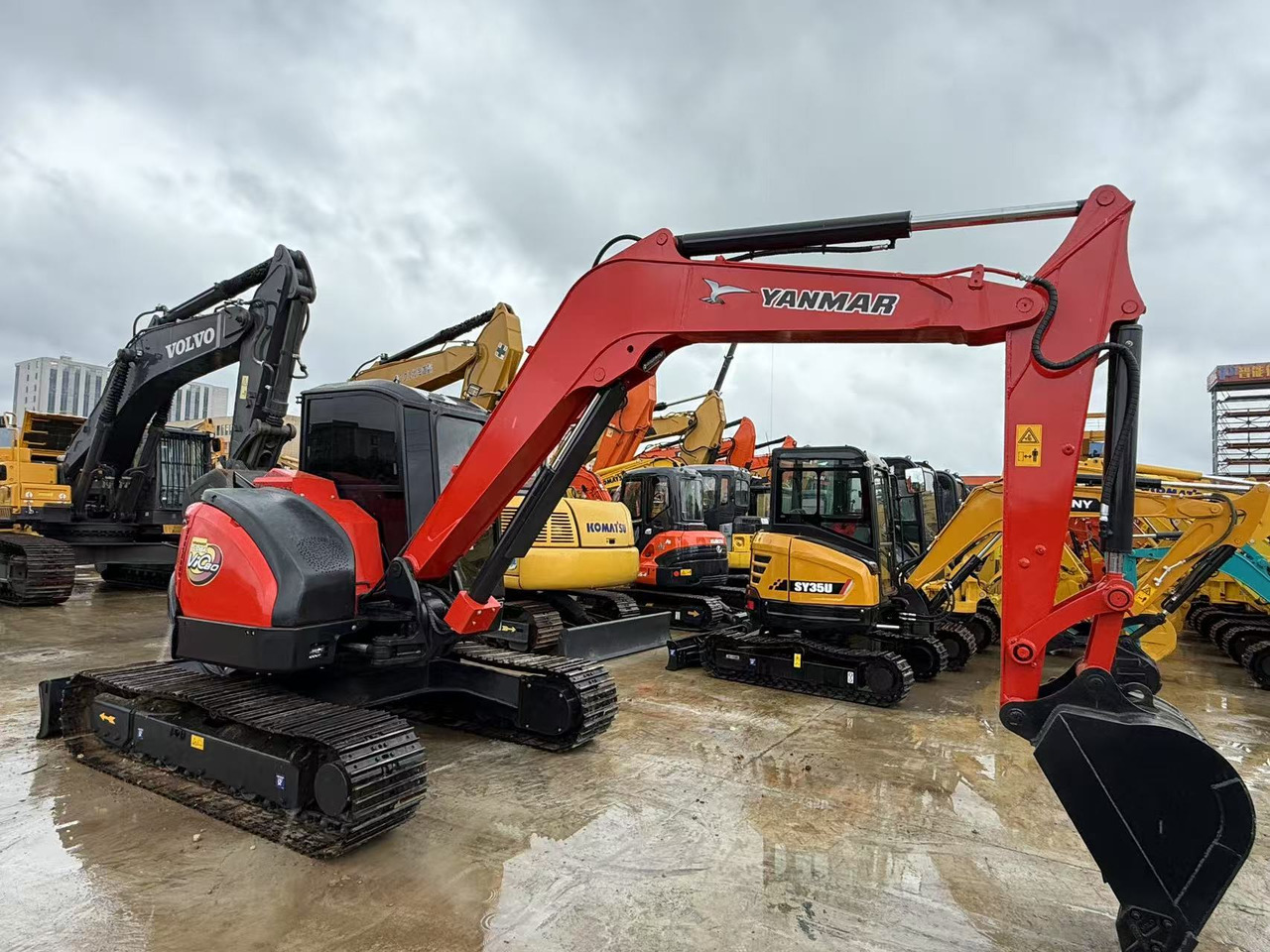 YANMAR VIO80 - Ekskavator mini: gambar 2 YANMAR VIO80 - Ekskavator mini: gambar 2