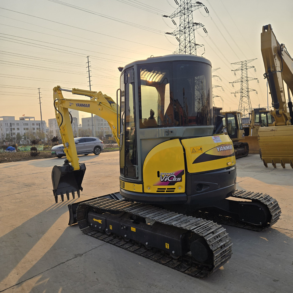 Yanmar Vio55 - Ekskavator mini: gambar 5 Yanmar Vio55 - Ekskavator mini: gambar 5