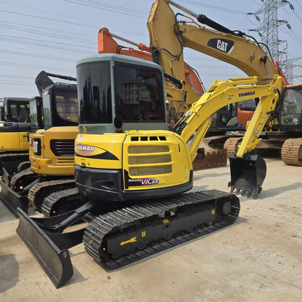 Yanmar Vio55 - Ekskavator mini: gambar 1 Yanmar Vio55 - Ekskavator mini: gambar 1