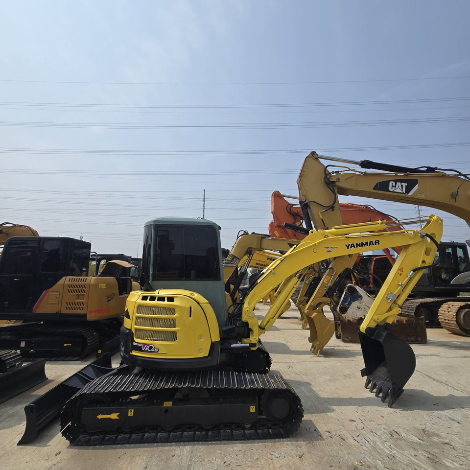 Yanmar Vio55 - Ekskavator mini: gambar 3 Yanmar Vio55 - Ekskavator mini: gambar 3