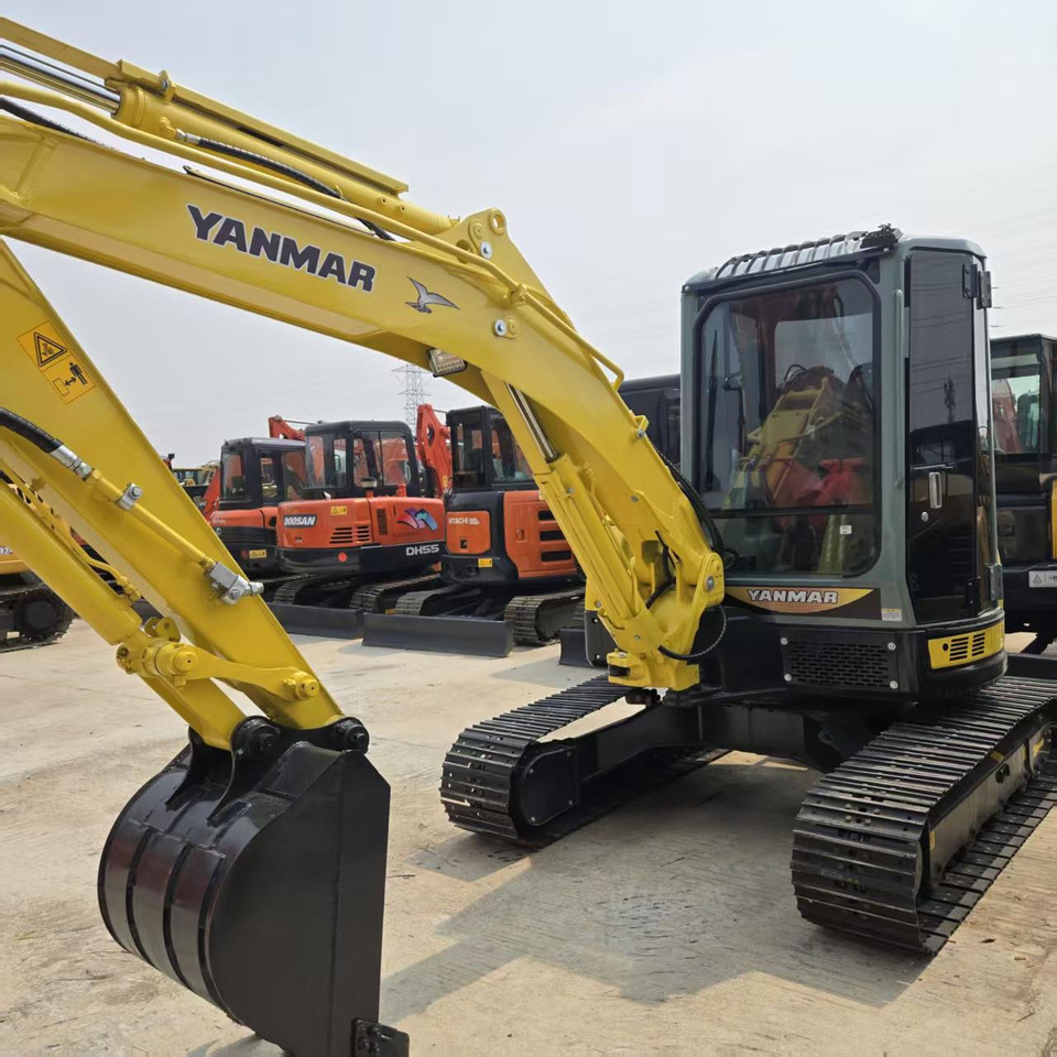 Yanmar Vio55 - Ekskavator mini: gambar 4 Yanmar Vio55 - Ekskavator mini: gambar 4