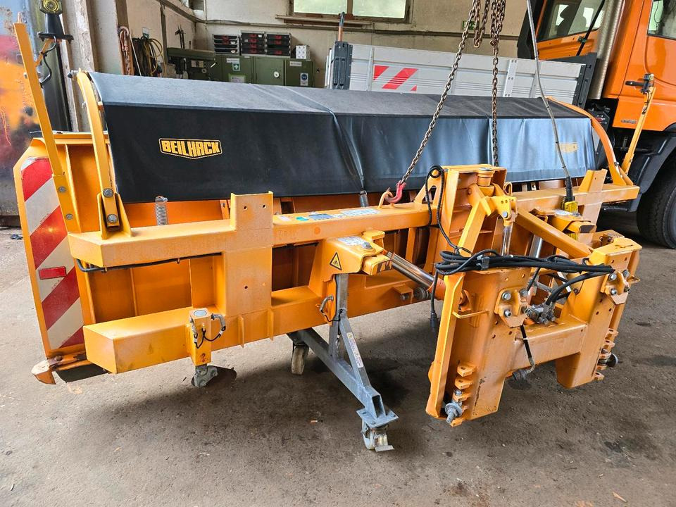 Beilhack Schneepflug PVF 34-4 Schneeschieber Schneeschild Schmidt für Unimog 405/10 405/12 UGN UGE LKW Winterdienst - Bajak salju: gambar 1 Beilhack Schneepflug PVF 34-4 Schneeschieber Schneeschild Schmidt für Unimog 405/10 405/12 UGN UGE LKW Winterdienst - Bajak salju: gambar 1