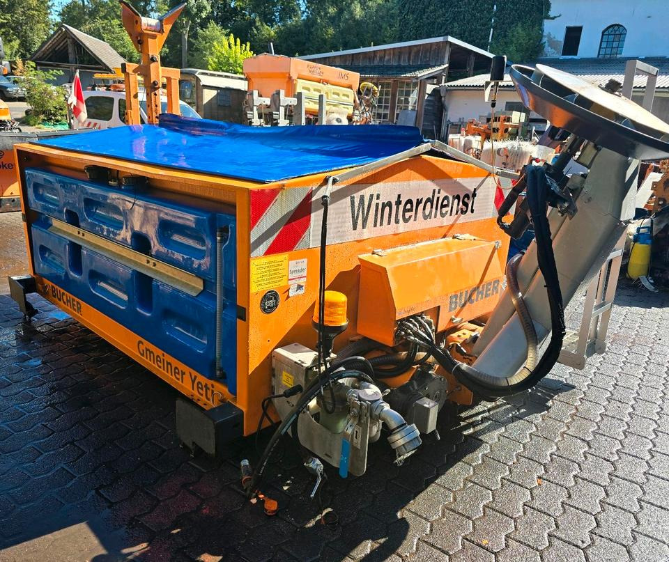 Bucher Yeti 2500W FS Gmeiner Salzstreuer Streuautomat Streusilo für Unimog UGN UGE 405 423 427 530 430 429 - Penyebar pasir/ Garam: gambar 1 Bucher Yeti 2500W FS Gmeiner Salzstreuer Streuautomat Streusilo für Unimog UGN UGE 405 423 427 530 430 429 - Penyebar pasir/ Garam: gambar 1