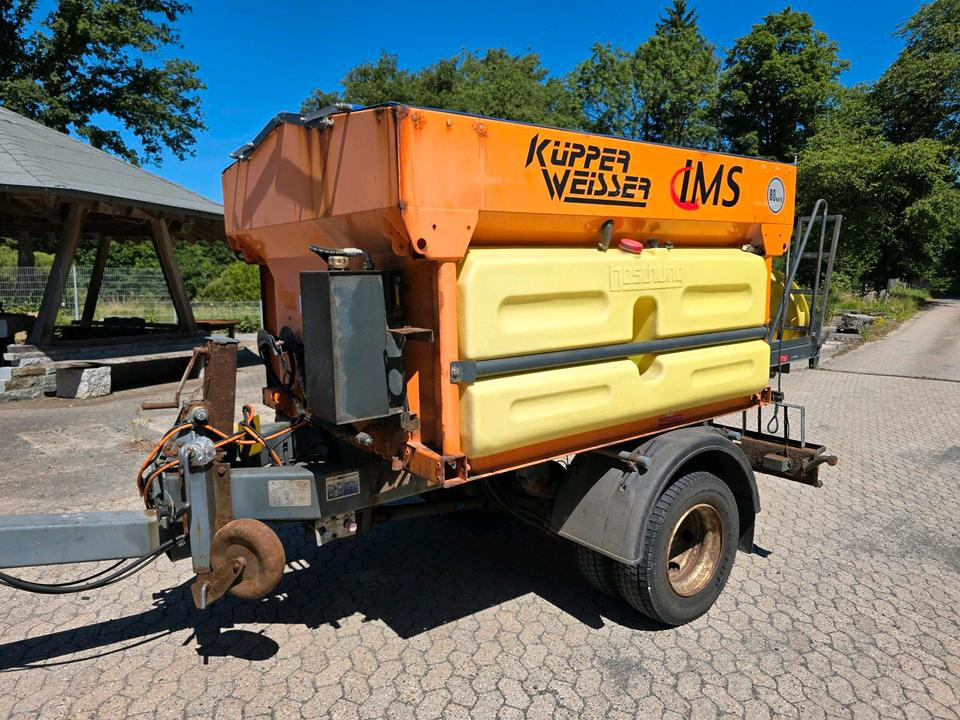 Küpper-Weisser IMS Salzstreuer Anhängesalzstreuer Streuautomat Salzsilo Anhänger Winterdienst für LKW Traktor Unimog Schmidt - Penyebar pasir/ Garam: gambar 3 Küpper-Weisser IMS Salzstreuer Anhängesalzstreuer Streuautomat Salzsilo Anhänger Winterdienst für LKW Traktor Unimog Schmidt - Penyebar pasir/ Garam: gambar 3