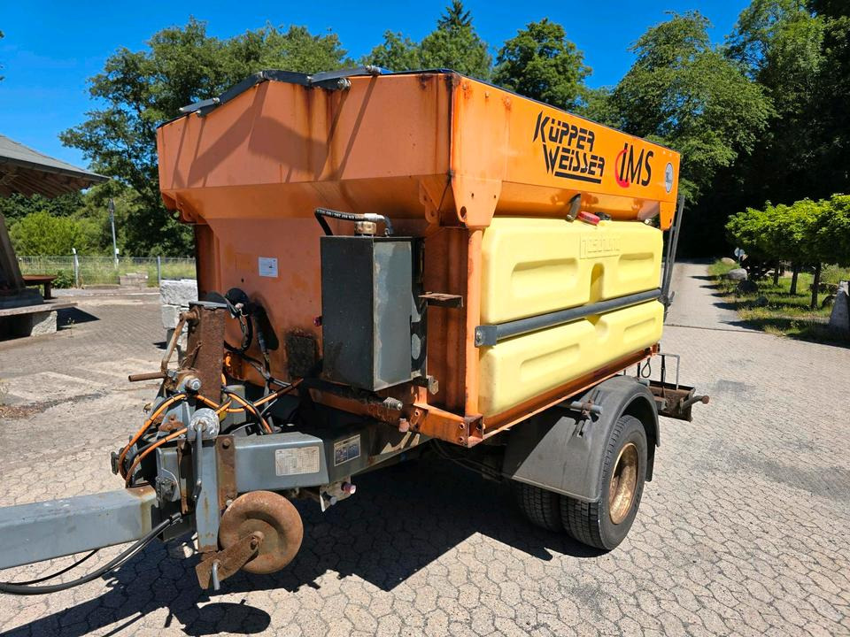 Küpper-Weisser IMS Salzstreuer Anhängesalzstreuer Streuautomat Salzsilo Anhänger Winterdienst für LKW Traktor Unimog Schmidt - Penyebar pasir/ Garam: gambar 2 Küpper-Weisser IMS Salzstreuer Anhängesalzstreuer Streuautomat Salzsilo Anhänger Winterdienst für LKW Traktor Unimog Schmidt - Penyebar pasir/ Garam: gambar 2