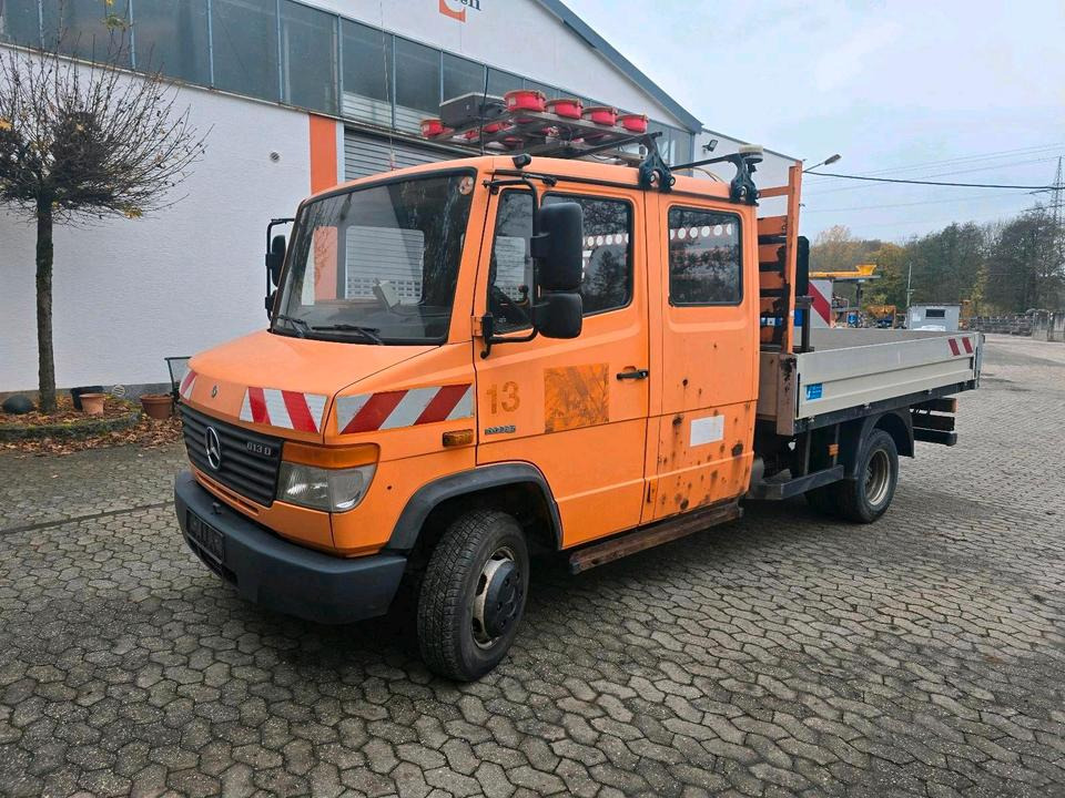 Truk flatbed Mercedes-Benz Vario 613D Bluetec 5 Pritsche Doka LKW: gambar 6
