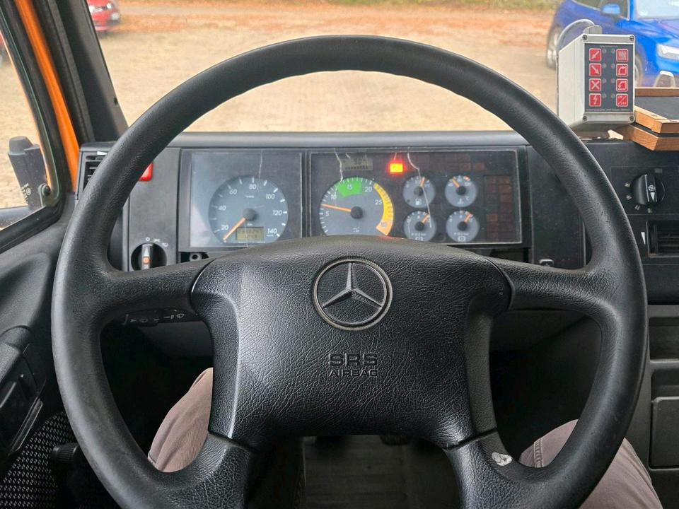 Truk flatbed Mercedes-Benz Vario 613D Bluetec 5 Pritsche Doka LKW: gambar 16