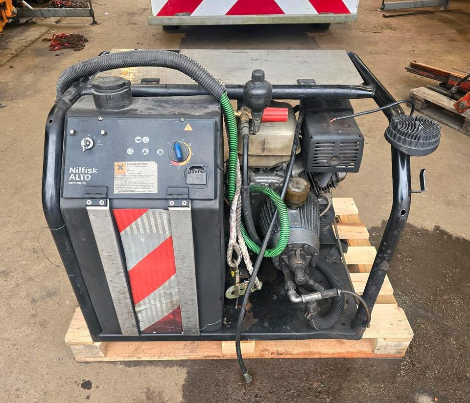 Nilsfisk Alto Neptune PE Hochdruckreiniger Heißwasser Dampfstrahler Honda Benzin Motor Kärcher - Mesin cuci tekanan tinggi: gambar 1 Nilsfisk Alto Neptune PE Hochdruckreiniger Heißwasser Dampfstrahler Honda Benzin Motor Kärcher - Mesin cuci tekanan tinggi: gambar 1