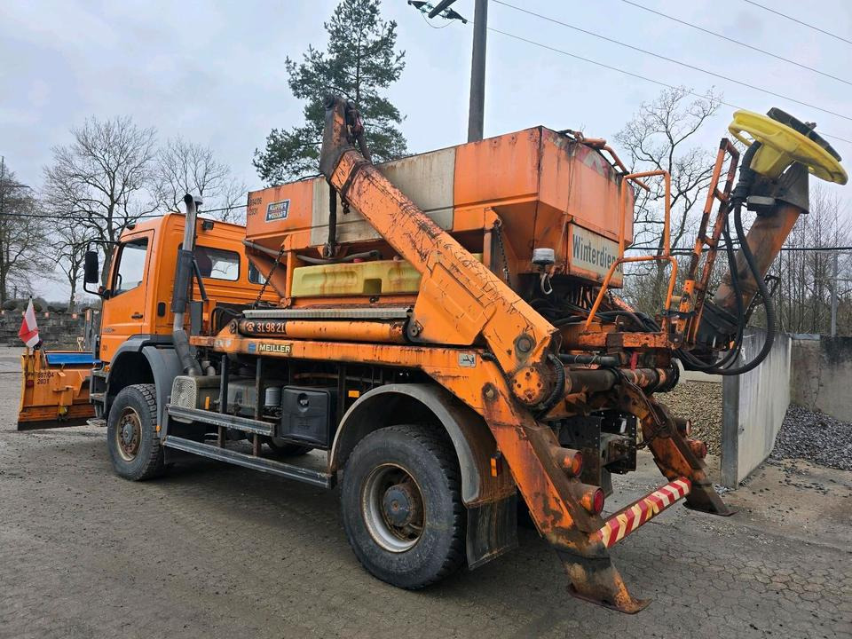 Mercedes-Benz Allrad Atego 1828 AK Absetzkipper Meiller Schmidt Schneepflug Küpper-Weisser Salzstreuer Allrad - Peralatan lainnya: gambar 2 Mercedes-Benz Allrad Atego 1828 AK Absetzkipper Meiller Schmidt Schneepflug Küpper-Weisser Salzstreuer Allrad - Peralatan lainnya: gambar 2