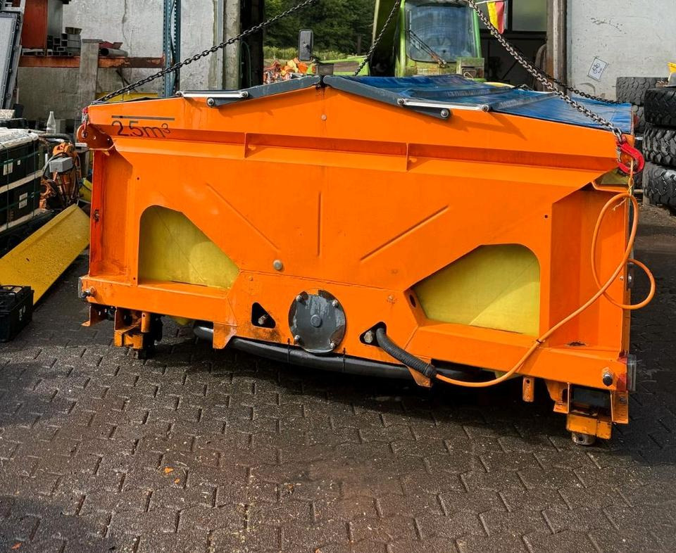 Penyebar pasir/ Garam Salzstreuer Küpper-Weisser 2,7m3 IMS IMSSL F25027 HFS für Unimog UGN UGE 424 427 405 U300 U 300 400 500 MERCEDES-BENZ 218 219 318 323 423 427 327 430 429 430 435 Salzsilo Streuautomat Winterdienst: gambar 6
